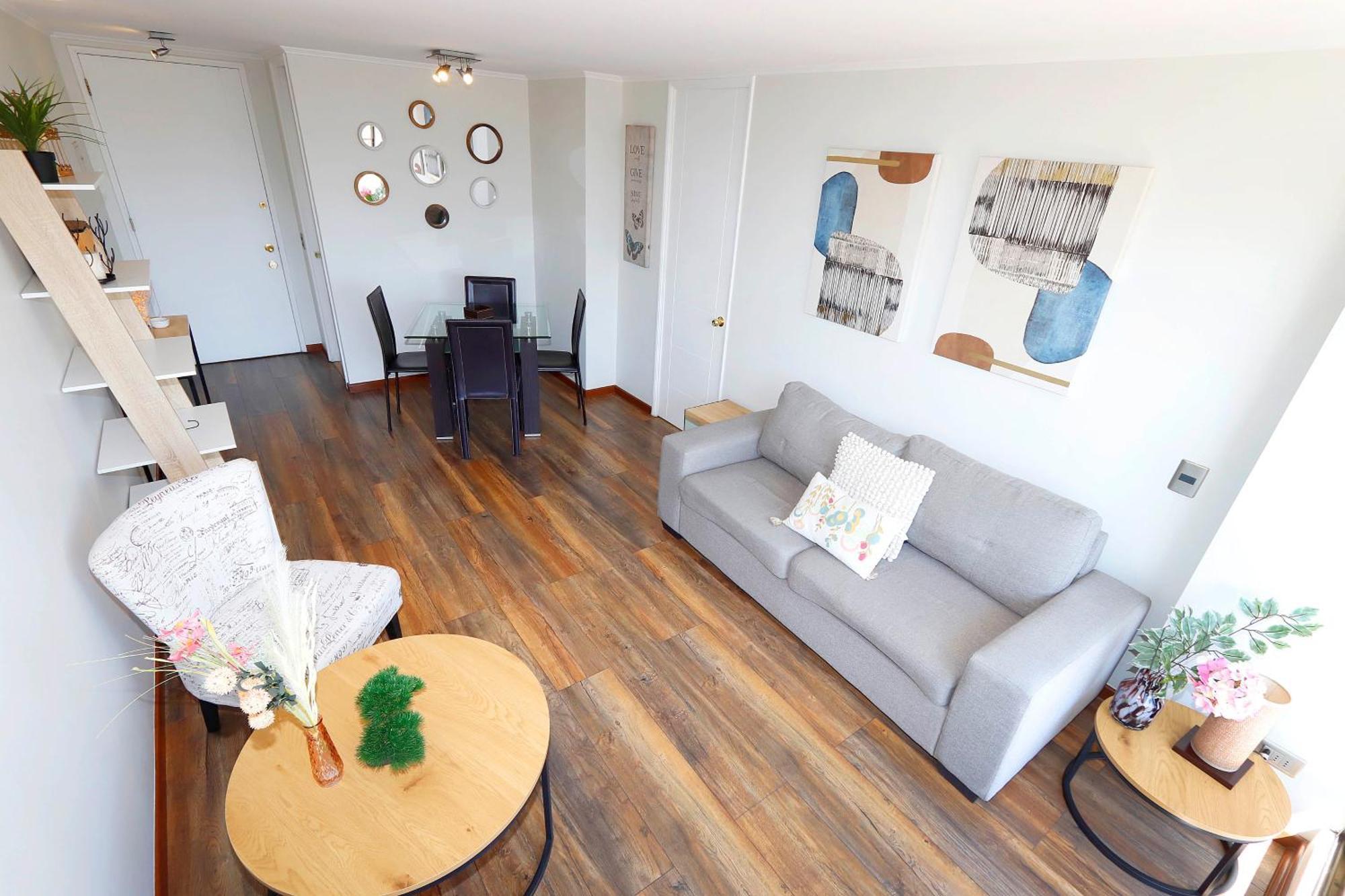 Apartamento Lindo Y Acogedor Departamento En Bellavista *